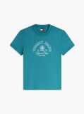 Blue Regular Heritage Logo T-Shirt  Women