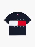 Blue Tommy Flag T-Shirt  Women