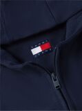 Μπλε Hoody Σε Boxy Γραμμή Με Φερμουάρ  Γυναίκες
