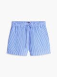 Multi Poplin Wide Leg Shorts  Women