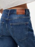 Denim Whiskered Mid Rise Slim Jeans  Women