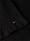 Black Smock Slim Strap Top  Women