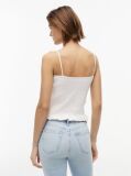 White Smock Slim Strap Top  Women