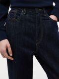 Denim Ultra Ψηλόμεσο Mom Τζιν Με Λινό Σε Γραμμή Tapered  Γυναίκες