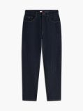 Denim Ultra Ψηλόμεσο Mom Τζιν Με Λινό Σε Γραμμή Tapered  Γυναίκες