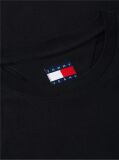 Μαύρο T-Shirt Jersey Σε Στενή Γραμμή  Γυναίκες