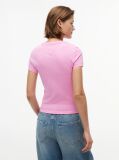Pink Logo Slim Jersey T-Shirt  Women