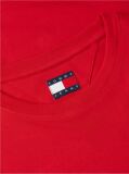 Κόκκινο T-Shirt Jersey Σε Στενή Γραμμή  Γυναίκες