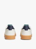 White The Greenwich Logo Leather Trainers  Men