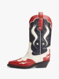 Multi Archive Leather Colour-Blocked Cowboy Boots  Women