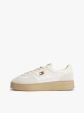 White The Greenwich Leather Chunky Cupsole Trainers  Women