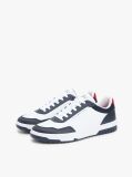 Blue Lightweight Basketball Trainers With Leather  Men