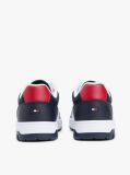 Blue Lightweight Basketball Trainers With Leather  Men