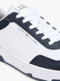 Blue Lightweight Basketball Trainers With Leather  Men