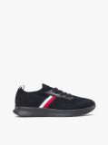 Black Hilfiger Monotype Lightweight Knit Trainers  Men