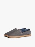 Black Linen Chambray Espadrilles  Men