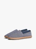 Blue Linen Chambray Espadrilles  Men