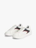 Άσπρο Δερμάτινα Sneakers  Άνδρες