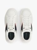 Άσπρο Δερμάτινα Sneakers  Άνδρες