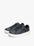 Μπλε Δερμάτινα Sneakers  Άνδρες