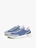 Μπλε Ρετρό Sneakers Με Μίξη Υφών Και Chunky Σόλα  Άνδρες