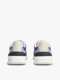 Μπλε Ρετρό Sneakers Με Μίξη Υφών Και Chunky Σόλα  Άνδρες