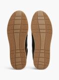 Brown Suede Mixed Texture Trainers  Men