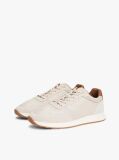 Μπεζ Σουέτ Sneakers Με Μίξη Υφών  Άνδρες