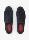 Blue Lightweight Suede Loafers  Men
