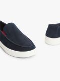 Blue Lightweight Suede Loafers  Men