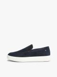 Blue Lightweight Suede Loafers  Men