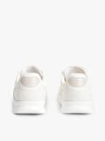 White Lightweight Mixed Texture Trainers  Men