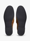 Καφέ Σουέτ Loafers Με Λογότυπο Και Tassel  Άνδρες