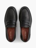 Μαύρο Δερμάτινα Loafers Με Ανάγλυφο Φινίρισμα  Άνδρες