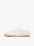 Μπεζ Sneakers Με Κεντητό Λογότυπο  Γυναίκες