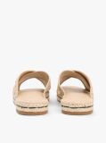 Beige Raffia TH Monogram Espadrille Mules  Women