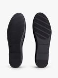 Black TH Monogram Plaque Leather Ballerinas  Women