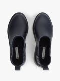 Blue Rubberised Flag Cleat Rain Boots  Women