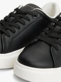 Μαύρο Δερμάτινα Sneakers Με Μονόγραμμα TH  Γυναίκες