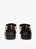 Brown TH Monogram Leather Tassel Loafers  Women