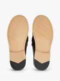 Brown TH Monogram Leather Tassel Loafers  Women