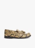 Multi Δερμάτινα Loafers Με Μοτίβο Φίδι  Γυναίκες