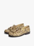 Multi Δερμάτινα Loafers Με Μοτίβο Φίδι  Γυναίκες