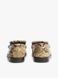 Multi Δερμάτινα Loafers Με Μοτίβο Φίδι  Γυναίκες