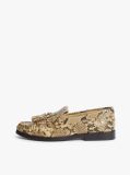 Multi Δερμάτινα Loafers Με Μοτίβο Φίδι  Γυναίκες