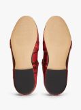 Multi Crossover Strap Snake Print Leather Mary Janes  Women