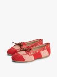 Multi Two-Tone Woven Flexible Boat Shoes  Women