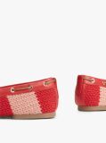 Multi Two-Tone Woven Flexible Boat Shoes  Women
