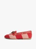 Multi Two-Tone Woven Flexible Boat Shoes  Women