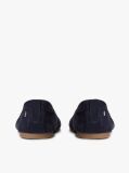Blue TH Monogram Flexible Suede Loafer Ballerinas  Women